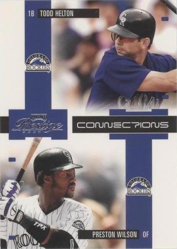 2004 Playoff Prestige - Preston Wilson Todd Helton #C-19
