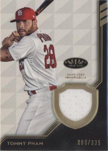 2018 Topps Tier One - Tommy Pham #T1R-TP