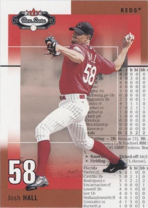 2003 Fleer Box Score - Josh Hall #141