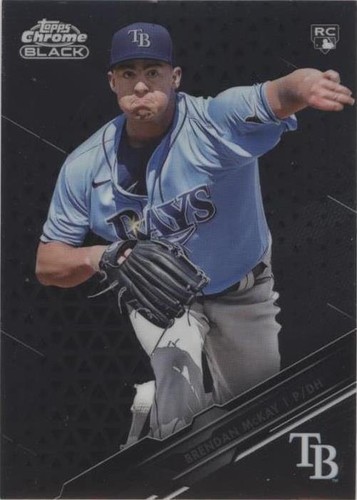 2020 Topps Chrome Black - Brendan McKay #9