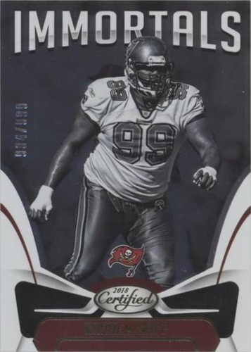 2018 Panini Certified Warren Sapp #110