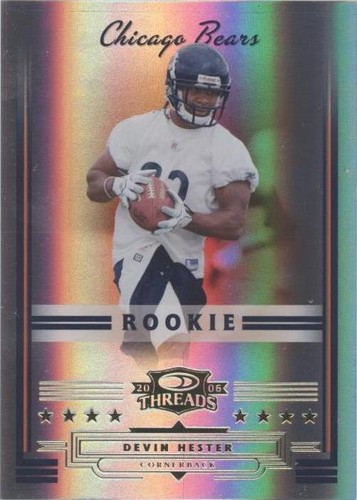 2006 Donruss Threads Devin Hester #171