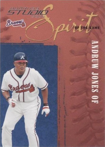 2005 Donruss Studio - Andruw Jones #SOG-4