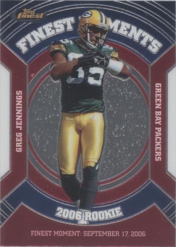 2007 Topps Finest Greg Jennings #RFM-GJ