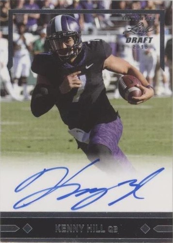 2018 Leaf Ultimate Draft Kenny Hill #GLR-KH1