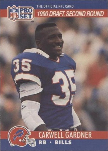 1990 Pro Set Carwell Gardner #711