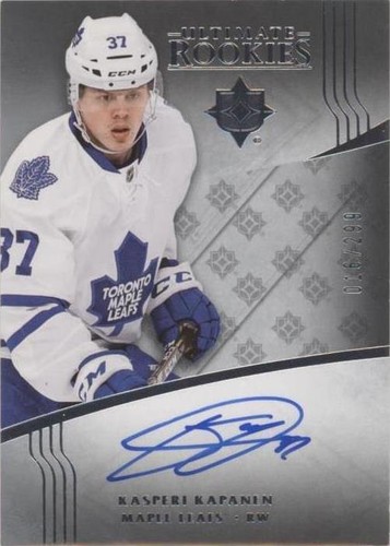 2016-17 Ultimate Collection - Kasperi Kapanen #143