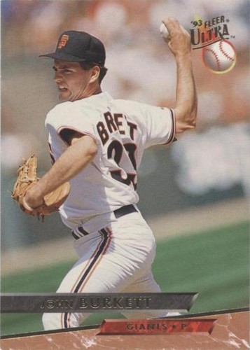 1993 Fleer Ultra - John Burkett #129