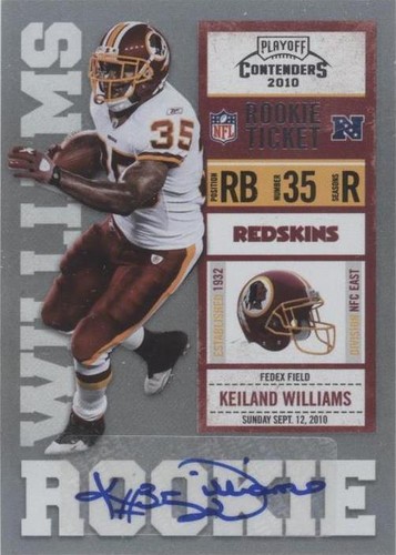 2010 Playoff Contenders Keiland Williams #158