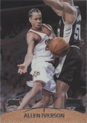1999-00 Topps Stadium Club Chrome - Allen Iverson #SCC4