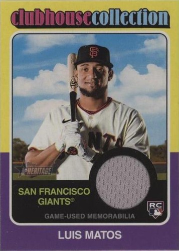 2024 Topps Heritage - Luis Matos #CCR-LM