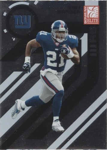 2005 Donruss Elite Tiki Barber #62