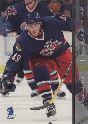 2003-04 In the Game Be A Player Memorabilia - Dan Fritsche #177