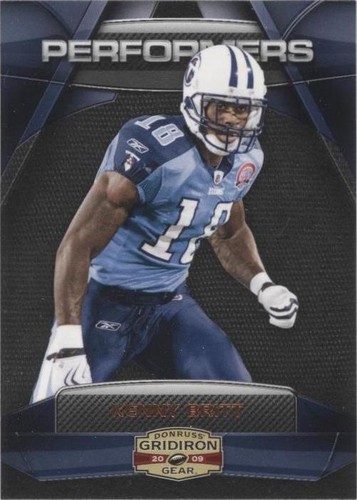 2009 Donruss Gridiron Gear Kenny Britt #16