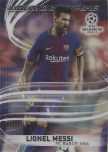 2017-18 Topps Chrome UCL Lionel Messi #LS-LM