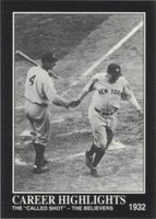 1992 Megacards The Babe Ruth Collection - Babe Ruth Lou Gehrig #86