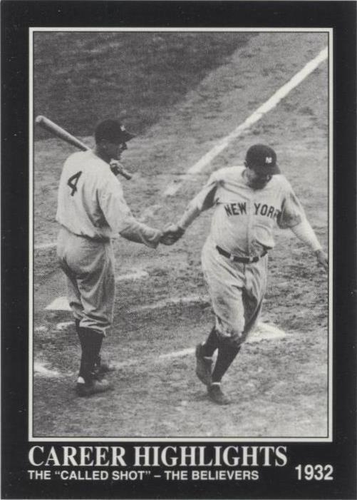 1992 Megacards The Babe Ruth Collection - Babe Ruth Lou Gehrig #86