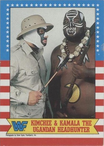1987 Topps WWF - Kamala Kimchee #11