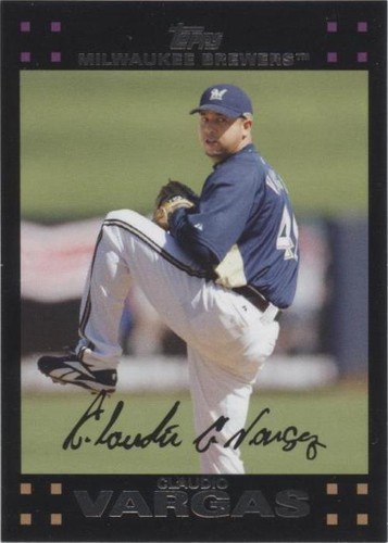 2007 Topps Updates & Highlights - Claudio Vargas #UH69