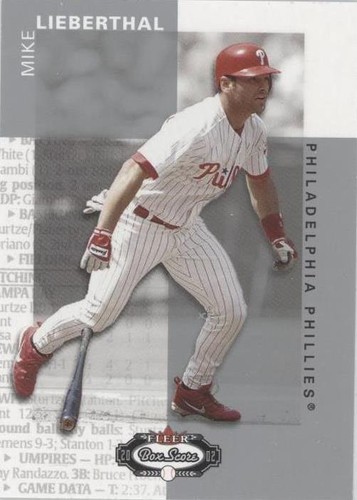 2002 Fleer Box Score - Mike Lieberthal #33