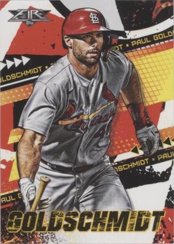 2022 Topps Fire - Paul Goldschmidt #122