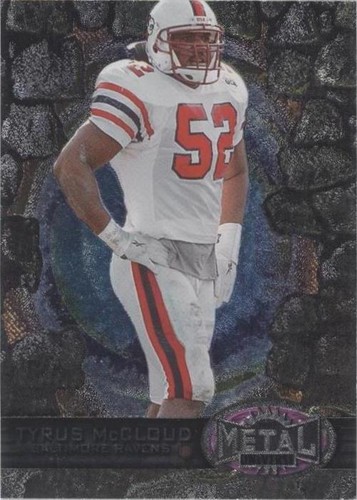 1997 Skybox Metal Universe Tyrus Mccloud #191