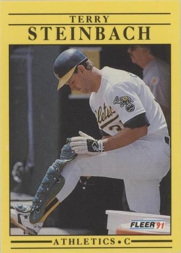 1991 Fleer - Terry Steinbach #24