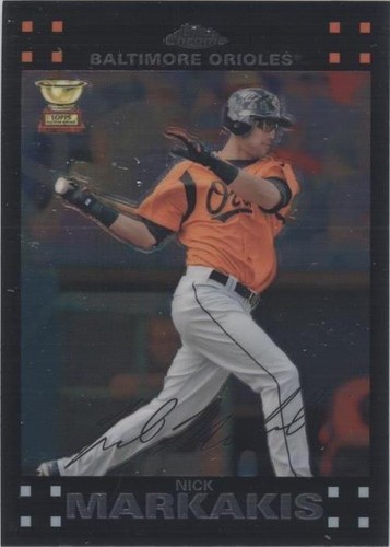 2007 Topps Chrome - Nick Markakis #57
