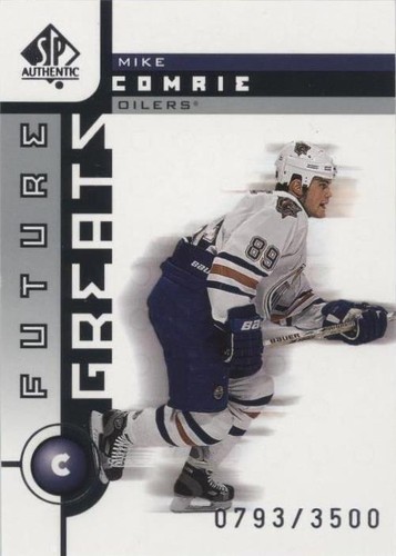 2001-02 SP Authentic - Mike Comrie #112