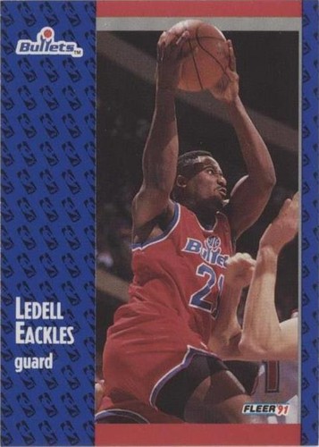 1991-92 Fleer - Ledell Eackles #204