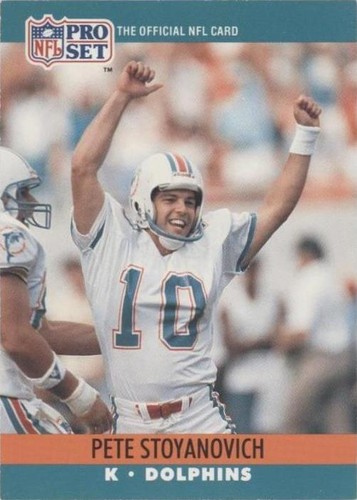 1990 Pro Set Pete Stoyanovich #564