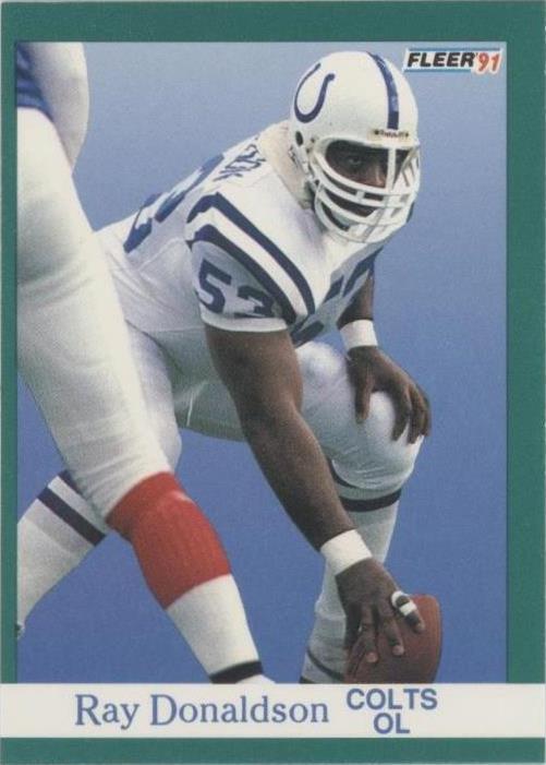 1991 Fleer Ray Donaldson #80