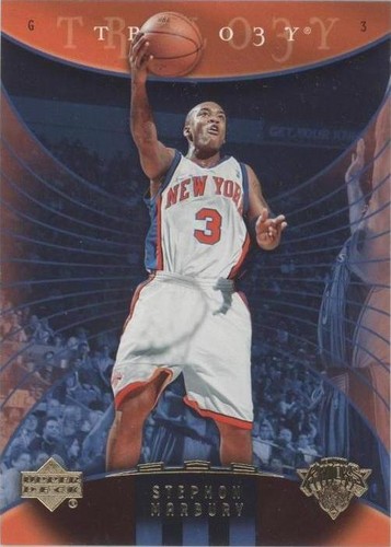 2005-06 Upper Deck Trilogy - Stephon Marbury #58
