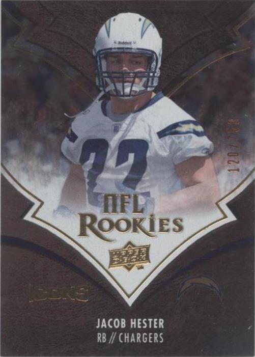 2008 Upper Deck Icons Jacob Hester #139