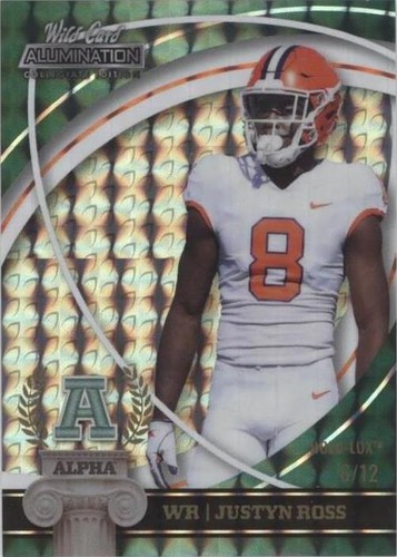 2021 Wild Card Alumination NIL Collegiate Edition Justyn Ross #ANA-20