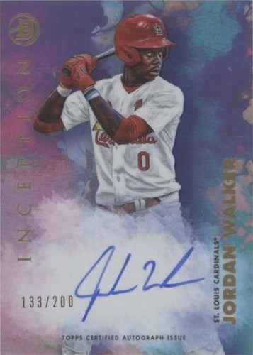 2021 Bowman Inception - Jordan Walker #PA-JW