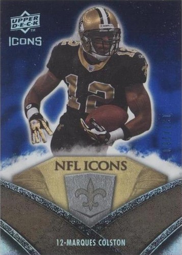 2008 Upper Deck Icons Marques Colston #NFL23