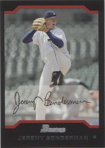 2004 Bowman - Jeremy Bonderman #9
