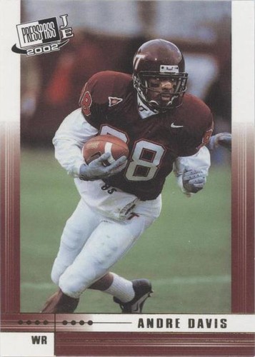 2002 Press Pass JE Andra Davis #FD26