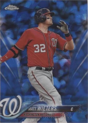 2018 Topps Chrome Sapphire Edition - Matt Wieters #424