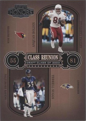 2004 Playoff Honors Anquan Boldin Terrell Suggs #CR-28