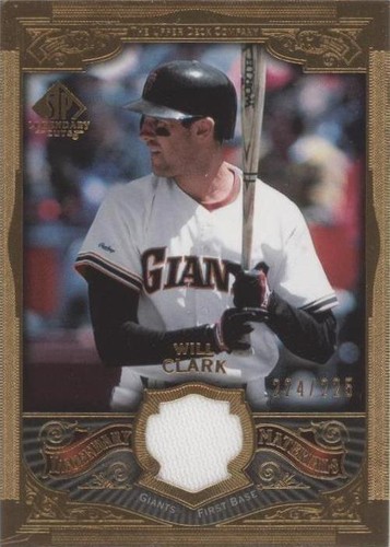 2006 SP Legendary Cuts - Will Clark #LM-WC