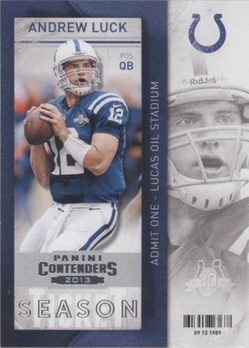 2013 Panini Contenders Andrew Luck #33