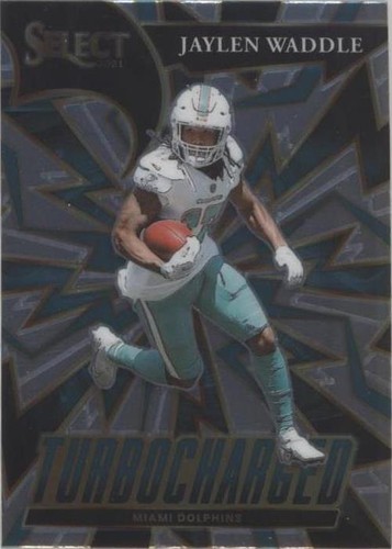 2021 Panini Select Jaylen Waddle #TUR-9