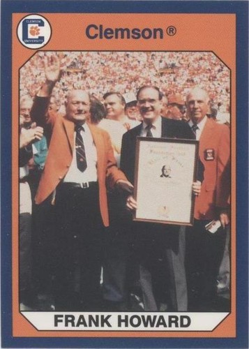 1990 Collegiate Collection Clemson Tigers Frank Howard #87