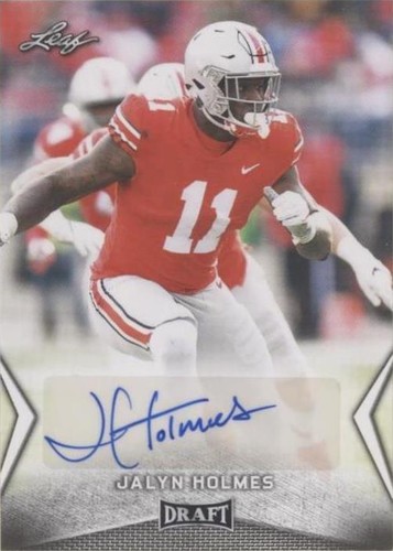 2018 Leaf Draft Jalyn Holmes #BA-JH1