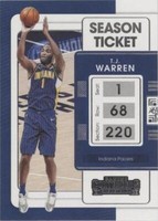 2021-22 Panini Contenders - T.J. Warren #100