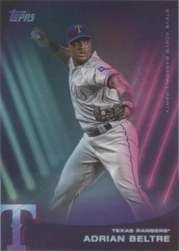 2022 Topps X Steve Aoki - Adrian Beltre #190