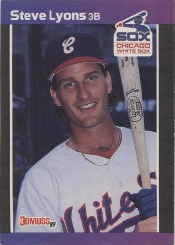 1989 Donruss - Steve Lyons #253