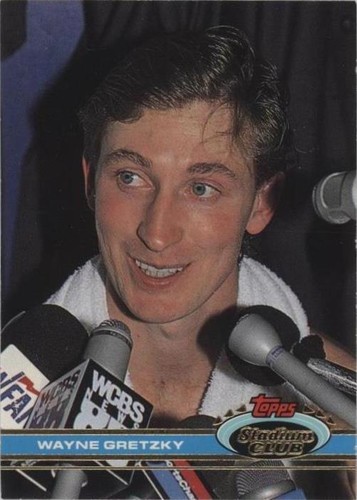 1991-92 Topps Stadium Club - Wayne Gretzky #1